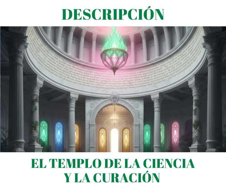 DESCRIPCIÓN TEMPLO DE LA CIENCIA Y LA CURACIÓN
